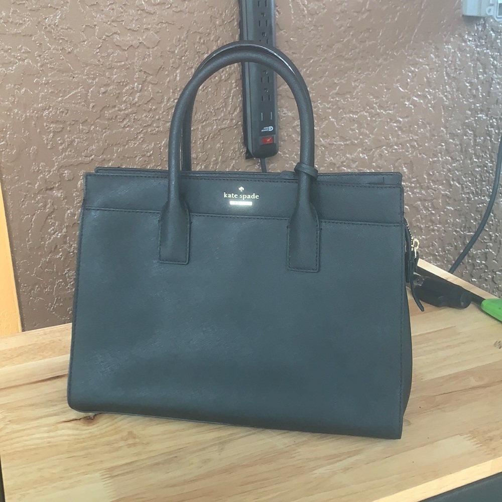 Black Kate Spade handbag